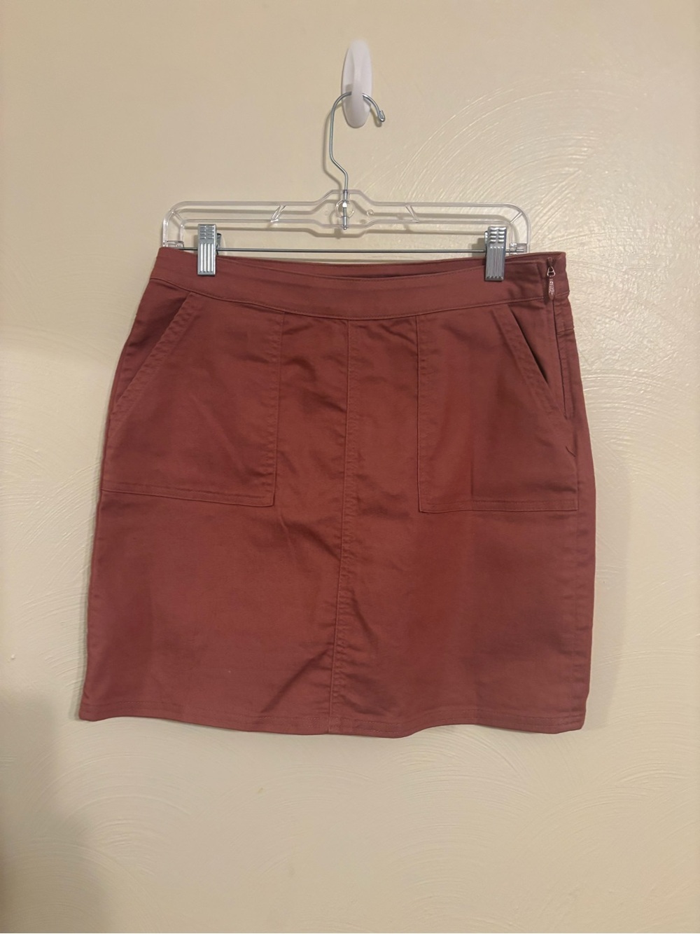 prAna Women’s Size 6 Rust Organic Cotton Utility A-Line Skirt